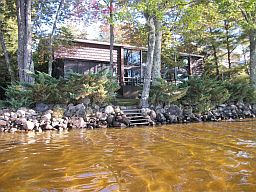 Lake in summer afternoon